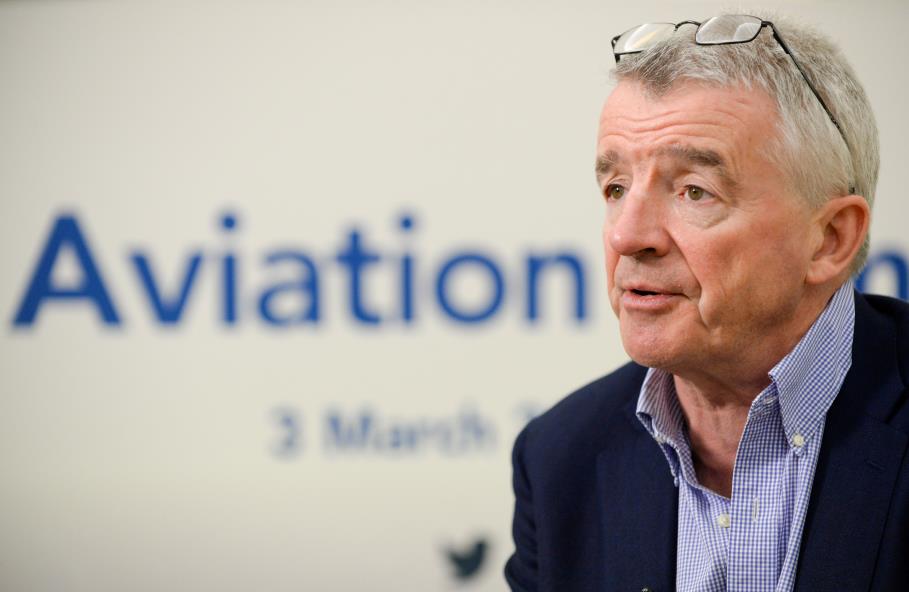 Ryanair Group Chief Executive Michael O'Leary attends the Europe Aviation Summit in Brussels, Belgium March 3, 2020. REUTERS/Johanna Geron