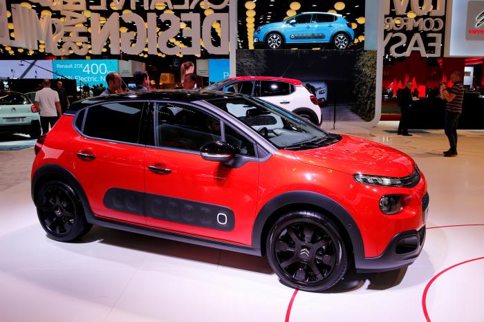 The new Citroen C3 is seen on media day at the Paris auto show, in Paris, France, September 29, 2016. REUTERS/Benoit Tessier