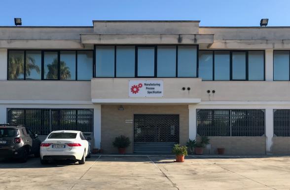 A general view of the Manufacturing Process Specification's Headquarters in Brindisi, Italy, October 28, 2021. Picture taken October 28, 2021. REUTERS/Francesca Landini/File Photo