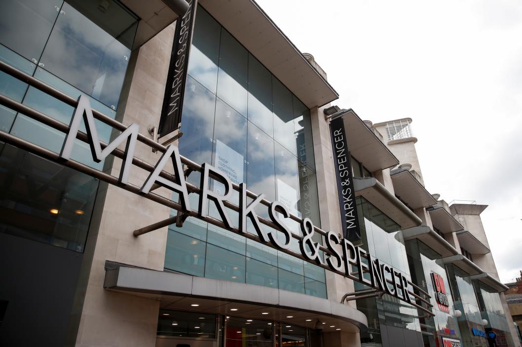 A general view of Marks & Spencer, amid the spread of the coro<em></em>navirus disease (COVID-19), in Leicester, Britain, May 27, 2021. REUTERS/Andrew Boyers