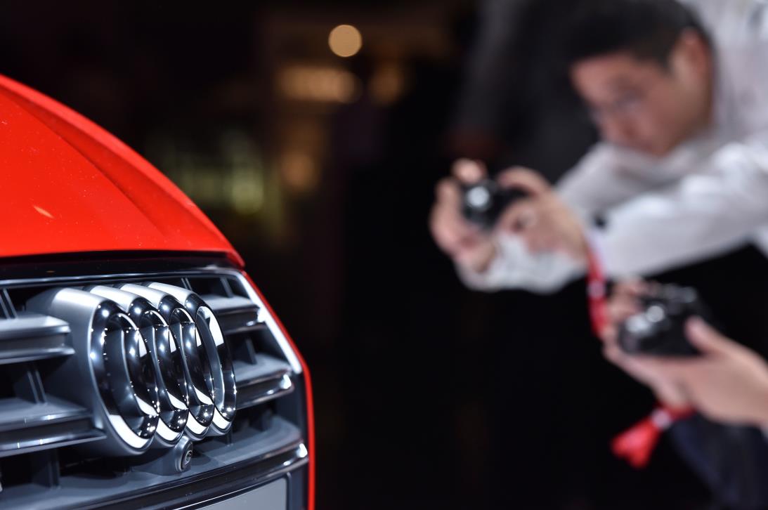 The new Audi S5 Coupe car is presented during the world premiere at the company's headquarters in Ingolstadt, Germany June 2, 2016. REUTERS/Lukas Barth