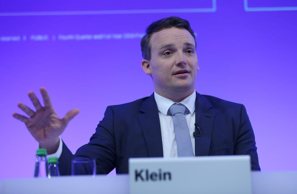 SAP SE co-CEO Christian Klein attends the company's annual results press co<em></em>nference in Walldorf, Germany, January 28, 2020.     REUTERS/Ralph Orlowski