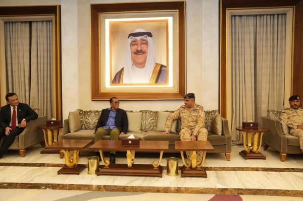 Khaled Nordin in Kuwait for high-level talks on defence cooperation, explore F/A-18 aircraft acquisition