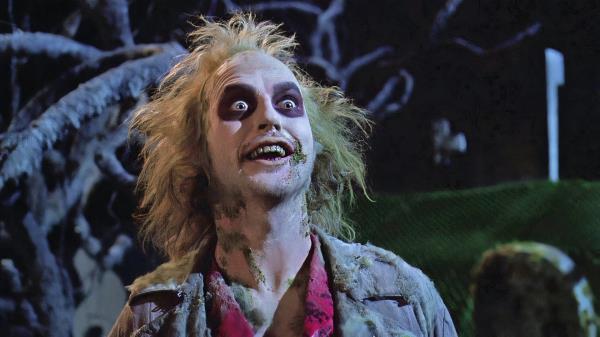 Michael Keaton as Beetlejuice in the 1988 film