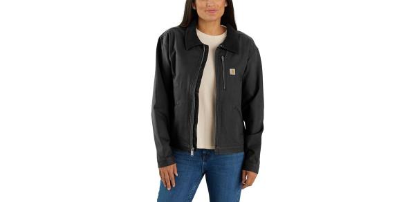 Carhartt Women's Rugged Flex Loose-Fit Canvas Detroit Jacket