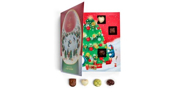 Godiva Chocolatier 2024 Deluxe Snowglobe Advent Calendar