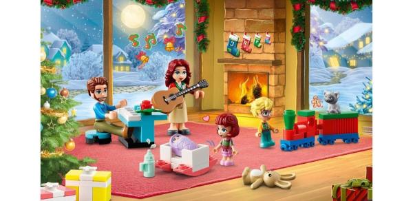 LEGO Friends 2024 Advent Calendar, Christmas Toy for Kids