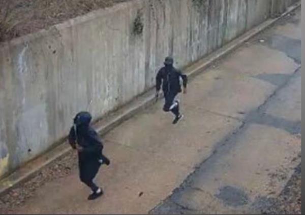 Baltimore Police homicide detectives are attempting to identify the individuals shown in the photo in relation to Wednesday's fatal shooting in the Edmo<em></em>ndson Village Shopping Center. Anyone knowing the identity of one or both of the men is asked to call detectives at 410-396-2100 or call Metro Crime Stoppers at 1-866-7LOCKUP.