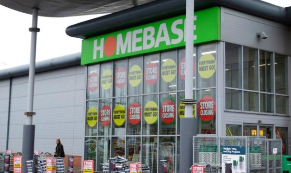 Moldl, UK: Jan 22, 2020: The last Homeba<em></em>se store in North Wales has started the process of closing down. Homeba<em></em>se are a struggling British home improvement and garden centre chain.; Shutterstock ID 1624096987; purchase_order: -; job: -; client: -; other: -