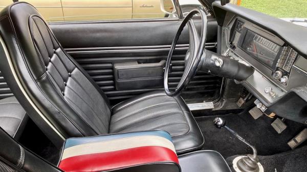 The interior of an AMC Rebel Machine