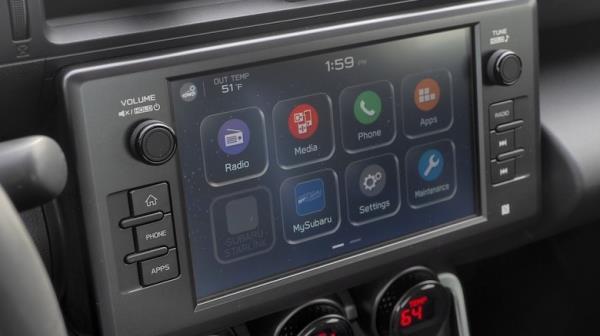 Infotainment touchscreen