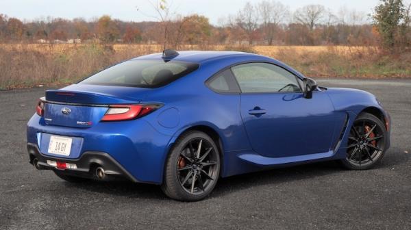 BRZ tS rear 3/4 view