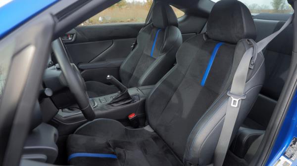 2025 Subaru BRZ tS front seats