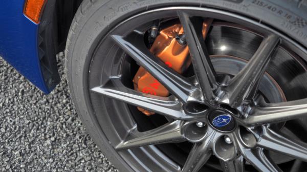 2025 Subaru BRZ tS tire and Brembo brakes