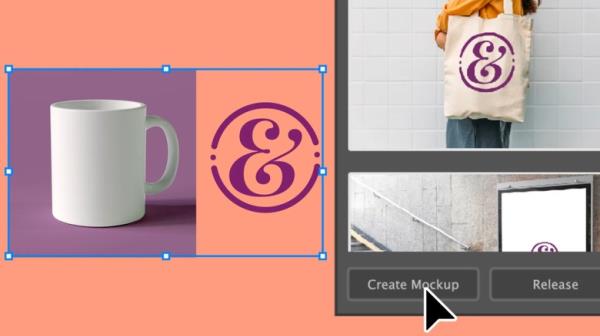 Adobe Illustrator Mockup tool