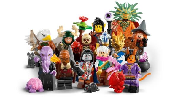 lego minifigures dungeons and dragons