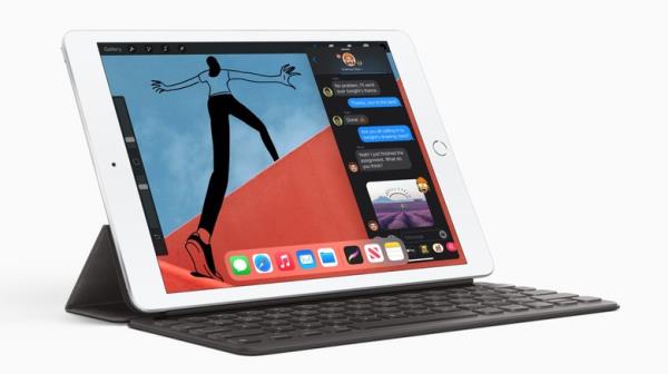 Apple iPad eighth generation with keyboard