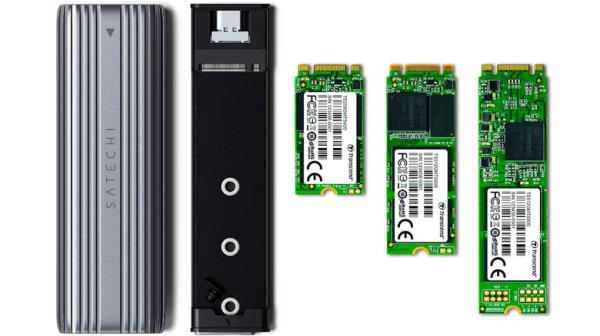 An SSD enclosure that supports m.2 NVME drives