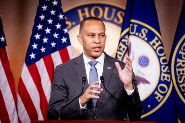 House Minority Leader Hakeem Jeffries.