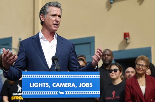 California Governor Gavin Newsom.