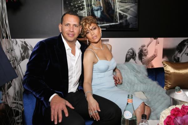 Alex Rodriguez and Jennifer Lopez in 2018.