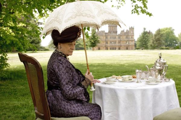 Maggie Smith in "Downton Abbey" Season 2. 