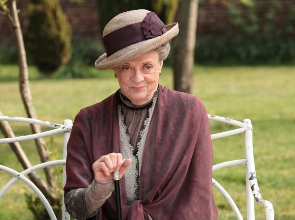 Maggie Smith in "Downton Abbey."