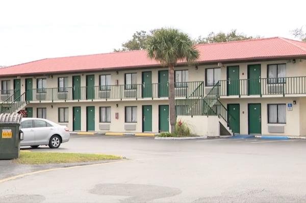 Riviera Motel in Kissimmee, Florida.