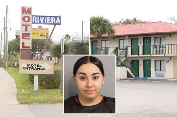 Accused pizza delivery stabber Brianna Alvelo.