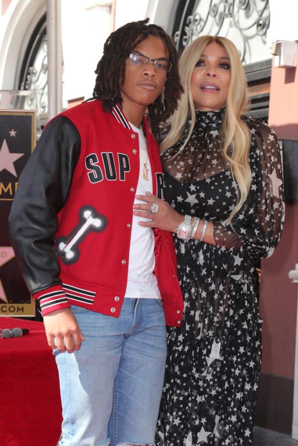 Wendy Williams with her son Kevin Jr. in 2019