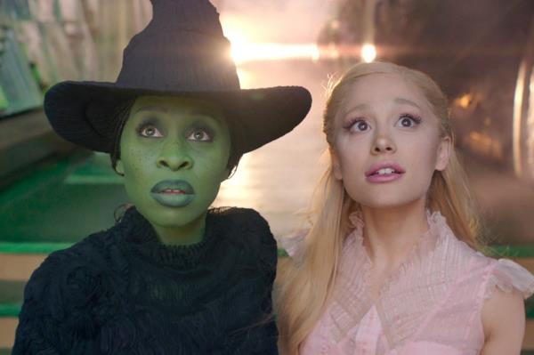 "Wicked" stars Cynthia Erivo and Ariana Grande.