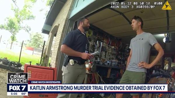 New footage shows police telling Colin Strickland that his pal Anna Wilson was murdered.