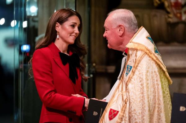 Catherine, Princess of Wales attends the Together At Christmas carol service at Westminster Abbey in London, Britain, December 6, 2024.  