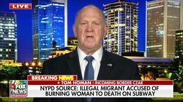 Tom Homan on Fox News