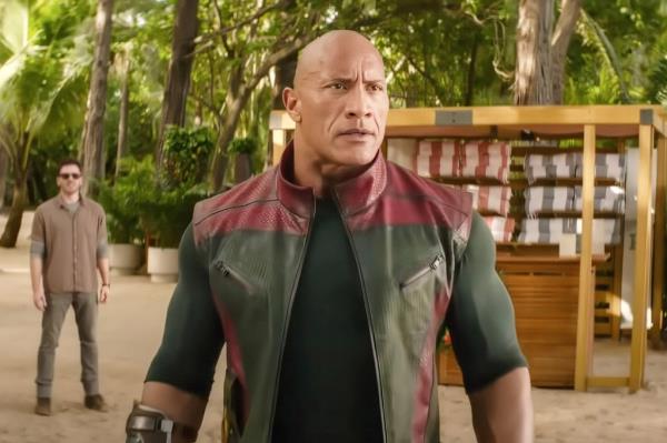 Dwayne The Rock Johnson in Red One