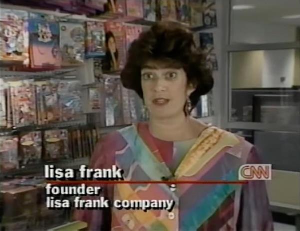 Lisa Frank in an interview with CNN, 1998.