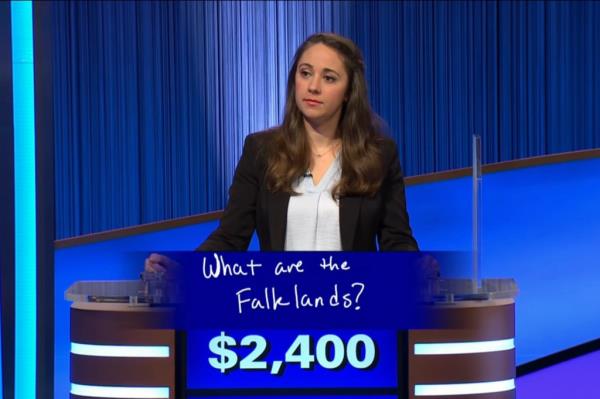 Ashley Chan on "Jeopardy!"