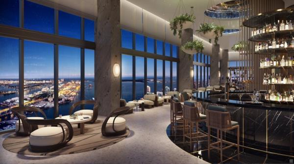 The Waldorf Astoria in Miami will be the tallest tower south of Manhattan when completed in 2028