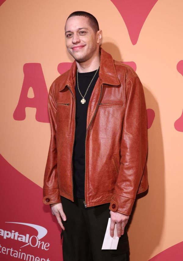 Pete Davidson at the  "All In: Comedy a<em></em>bout Love By Simon Rich" opening on Broadway on December 16