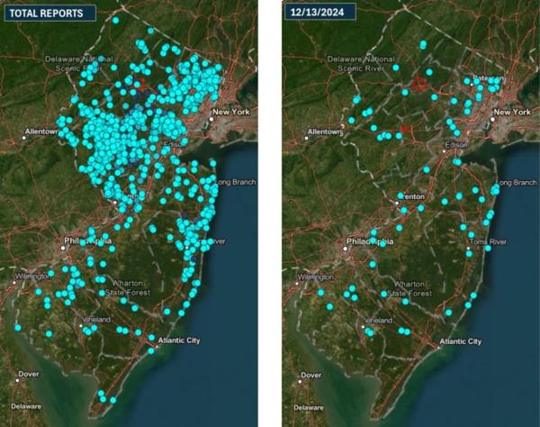 Thousands of dro<em></em>nes have been reported flying over New Jersey.