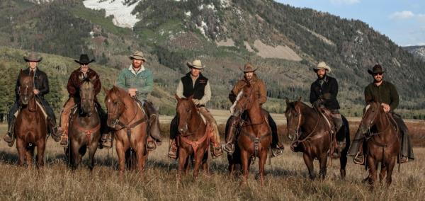 "Yellowstone" cowboys