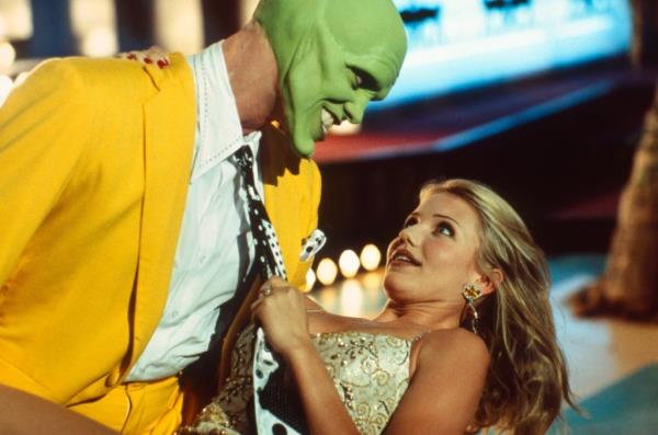 Jim Carrey and Cameron Diaz in "The Mask." Carrey has said reprise his role in the comedy if the s<em></em>cript was good.